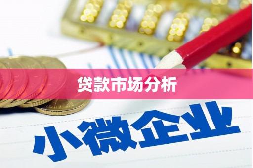 蒙阴贷款市场分析
