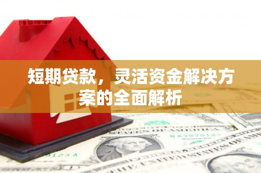 蒙阴短期贷款，灵活资金解决方案的全面解析