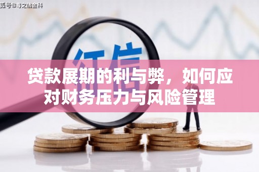 蒙阴贷款展期的利与弊，如何应对财务压力与风险管理
