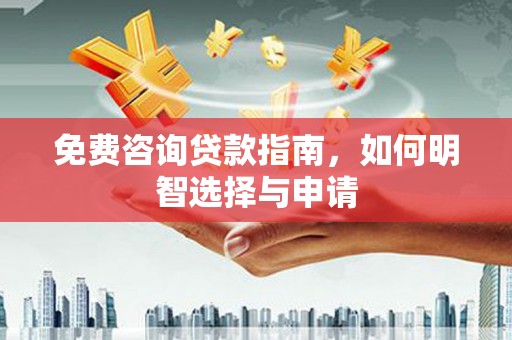 蒙阴免费咨询贷款指南，如何明智选择与申请