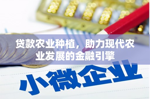 蒙阴贷款农业种植，助力现代农业发展的金融引擎
