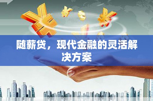 蒙阴随薪贷，现代金融的灵活解决方案