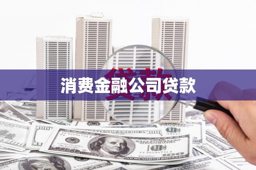 蒙阴消费金融公司贷款
