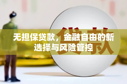 蒙阴无担保贷款，金融自由的新选择与风险管控