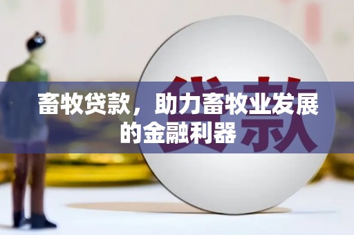 蒙阴畜牧贷款，助力畜牧业发展的金融利器