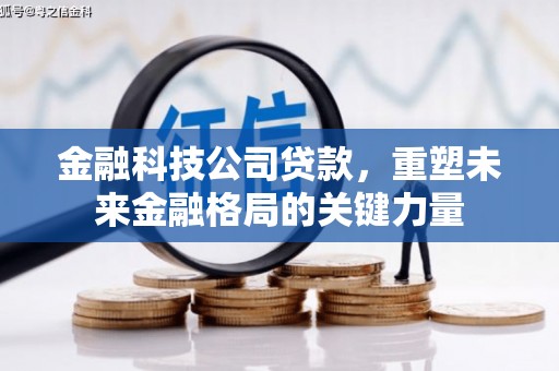 蒙阴金融科技公司贷款，重塑未来金融格局的关键力量