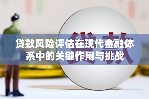 蒙阴贷款风险评估在现代金融体系中的关键作用与挑战
