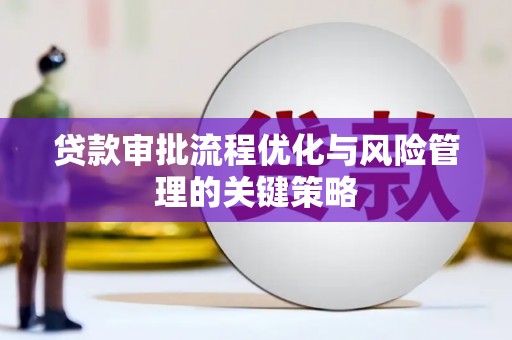 蒙阴贷款审批流程优化与风险管理的关键策略