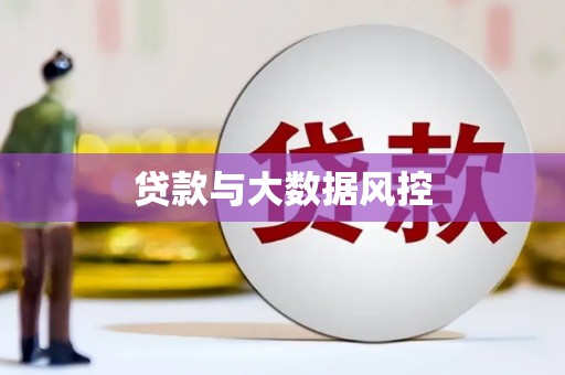 蒙阴贷款与大数据风控