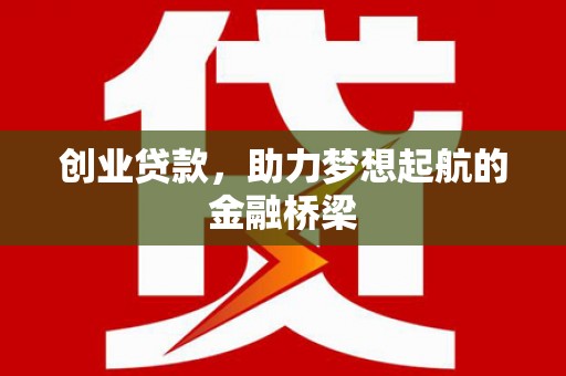 蒙阴创业贷款，助力梦想起航的金融桥梁