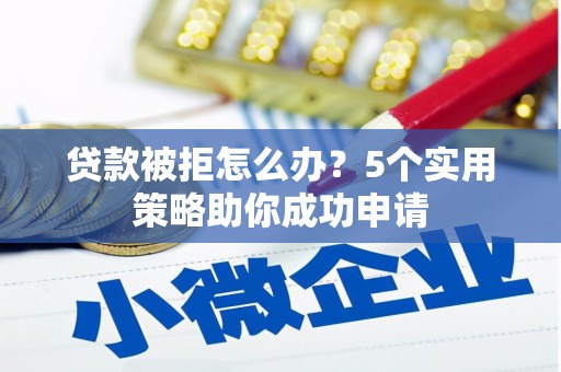 蒙阴贷款被拒怎么办？5个实用策略助你成功申请