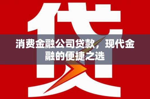 蒙阴消费金融公司贷款，现代金融的便捷之选
