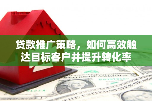 蒙阴贷款推广策略，如何高效触达目标客户并提升转化率