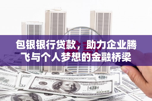 蒙阴包银银行贷款，助力企业腾飞与个人梦想的金融桥梁