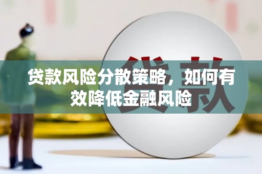 蒙阴贷款风险分散策略，如何有效降低金融风险