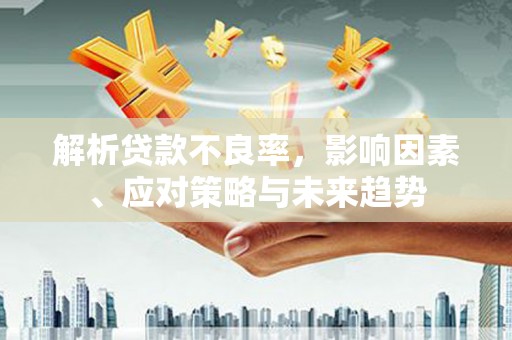 蒙阴解析贷款不良率，影响因素、应对策略与未来趋势