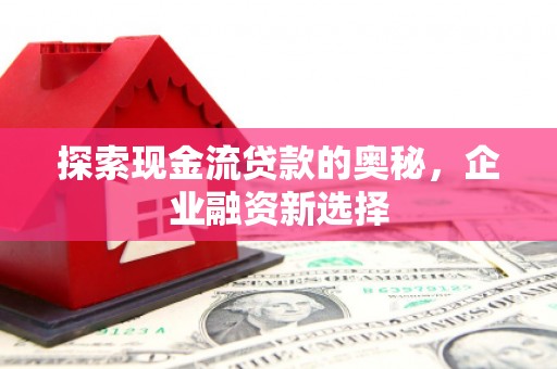 蒙阴探索现金流贷款的奥秘，企业融资新选择