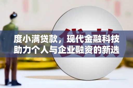 蒙阴度小满贷款，现代金融科技助力个人与企业融资的新选择