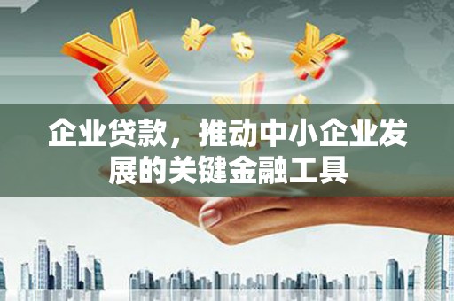 蒙阴企业贷款，推动中小企业发展的关键金融工具
