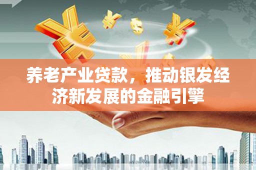 蒙阴养老产业贷款，推动银发经济新发展的金融引擎