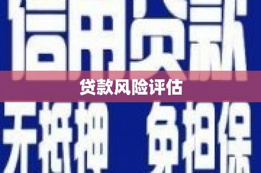 蒙阴贷款风险评估