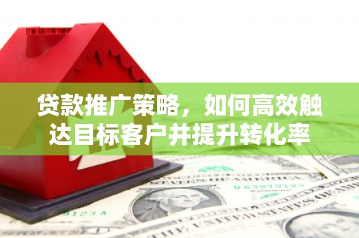 蒙阴贷款推广策略，如何高效触达目标客户并提升转化率