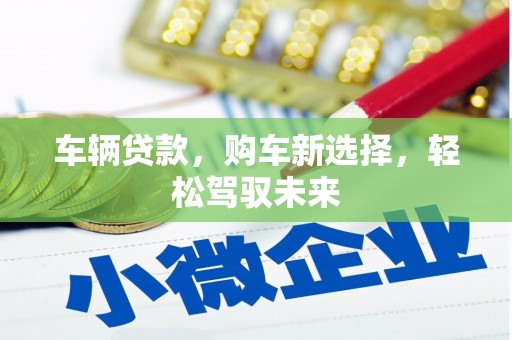 蒙阴车辆贷款，购车新选择，轻松驾驭未来