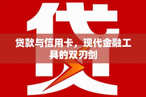 蒙阴贷款与信用卡，现代金融工具的双刃剑