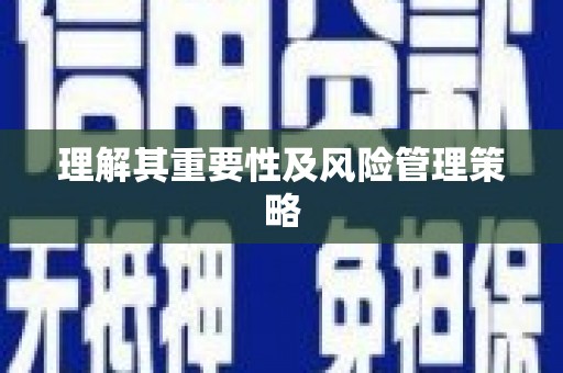蒙阴理解其重要性及风险管理策略