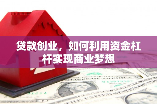 蒙阴贷款创业，如何利用资金杠杆实现商业梦想