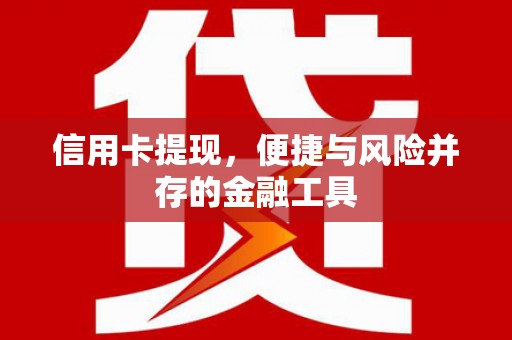 蒙阴信用卡提现，便捷与风险并存的金融工具