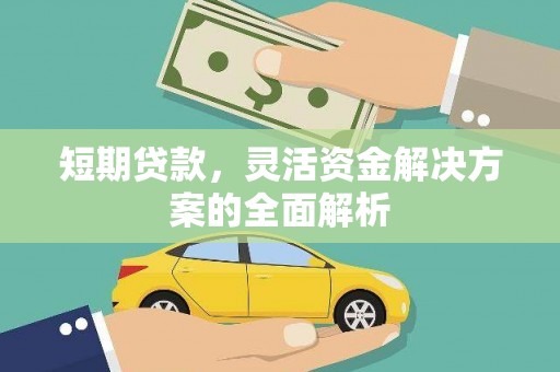 蒙阴短期贷款，灵活资金解决方案的全面解析