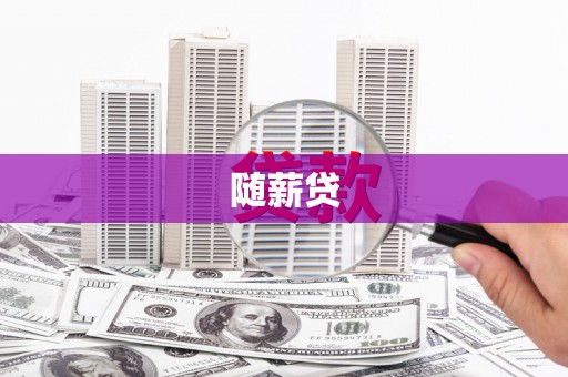 蒙阴随薪贷