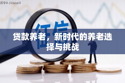 蒙阴贷款养老，新时代的养老选择与挑战