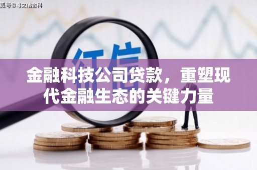 蒙阴金融科技公司贷款，重塑现代金融生态的关键力量