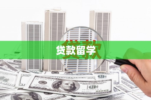 蒙阴贷款留学