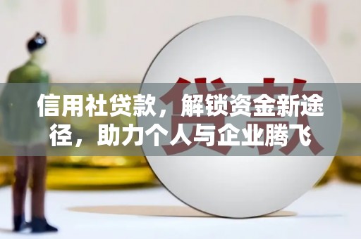 蒙阴信用社贷款，解锁资金新途径，助力个人与企业腾飞