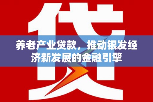 蒙阴养老产业贷款，推动银发经济新发展的金融引擎