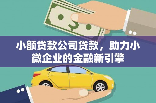 蒙阴小额贷款公司贷款，助力小微企业的金融新引擎