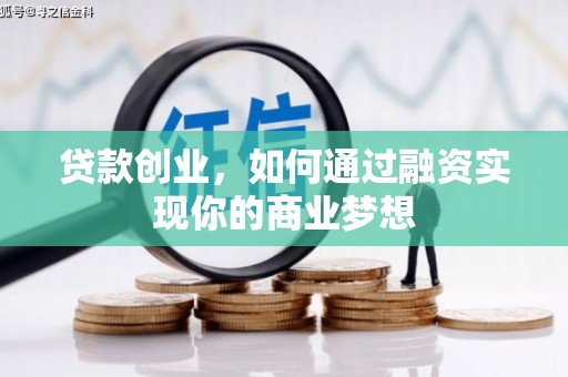 蒙阴贷款创业，如何通过融资实现你的商业梦想