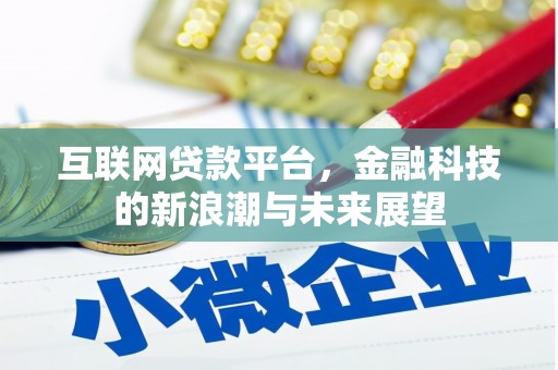 蒙阴互联网贷款平台，金融科技的新浪潮与未来展望