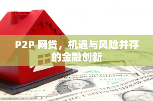 蒙阴P2P 网贷，机遇与风险并存的金融创新