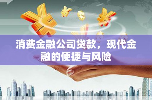 蒙阴消费金融公司贷款，现代金融的便捷与风险