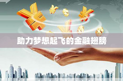 蒙阴助力梦想起飞的金融翅膀