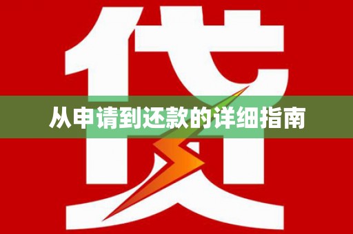 蒙阴从申请到还款的详细指南