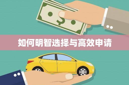 蒙阴如何明智选择与高效申请