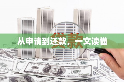 蒙阴从申请到还款，一文读懂