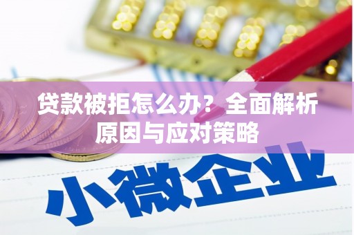蒙阴贷款被拒怎么办？全面解析原因与应对策略