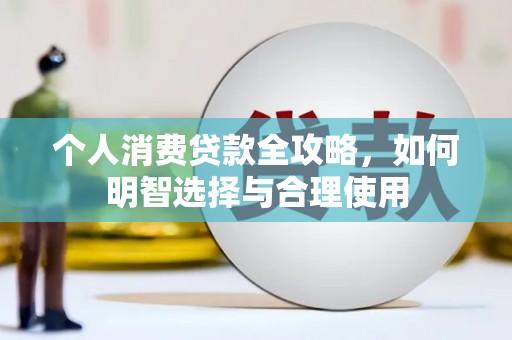 蒙阴个人消费贷款全攻略，如何明智选择与合理使用
