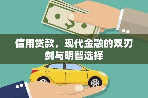蒙阴信用贷款，现代金融的双刃剑与明智选择